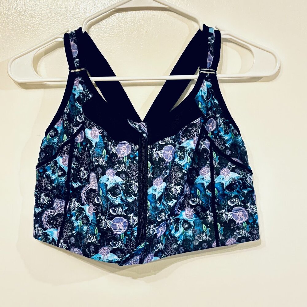Constantly Varied Gear Front Zipper Sports Bra - Size Large